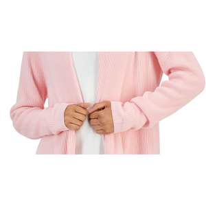 Cardigan da Donna Karen Scott con Stampa Floreale, Collo a Scialle, Tecnica Jacquard, Bottoni, Corto, per Autunno Inverno - Product Image 3