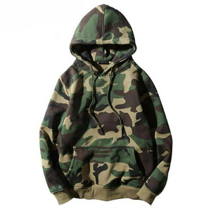 Sudadera con capucha de camuflaje, diseño elegante, tela suave, logotipo personalizado, posición de impresión y elección de color, perfecta para aumentar el interés del cliente - Product Image 1