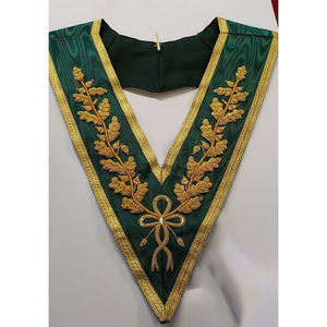 Grados masónicos Gran Consejo Vestido Collar Collares masónicos personalizados de alta calidad Mejor venta Venta caliente Collares masónicos personalizados - Product Image 1