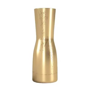 Vase à fleurs martelé enduit noir dernier Vase décoratif en émail haute qualité Durable décoration de la maison Vase à fleurs - Product Image 4