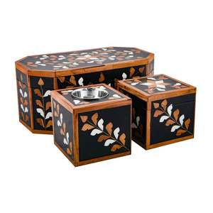 Soporte para Pasteles de Nácar Blanco Especial para Eid y Ramadán, Soporte de Exhibición de Chocolate de Acero y Vidrio para Pasteles y Cupcakes - Product Image 3