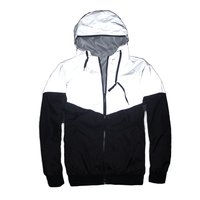 Chaqueta Acolchada de Invierno Personalizada para Hombre, Cierre de Cremallera, Cuello Mao, Impermeable, Forro Polar Ecológico, Exterior de Nailon Satinado, Algodón