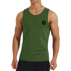 Camiseta sin Mangas de Punto para Hombre, de Alta Calidad, Informal, Transpirable, de Secado Rápido, 100% Algodón, para Gimnasio y Fitness, Cuello Redondo Personalizado - Product Image 4