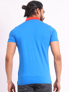 T-shirt 100% coton mercerisé de haute qualité de qualité supérieure coupe régulière demi-manche pour col polo tenue décontractée confortable Design imprimé - Product Image 6