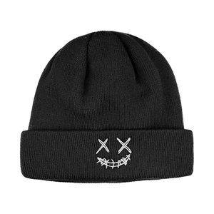Bonnet tricoté avec logo personnalisé élégant vente en gros bonnet à la mode bonnet chaud d'hiver bonnets brodés pour les acheteurs de boutiques - Product Image 6