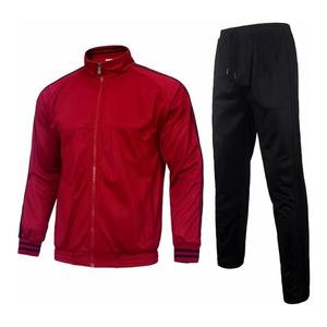 Trajes de chándal de entrenamiento de gimnasio ligeros de secado rápido de poliéster 100%, diseño de logotipo personalizado, conjuntos de Jogger de talla grande para invierno - Product Image 3