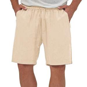 Short de sport en coton à séchage rapide pour homme, taille moyenne, respirant, pour l'entraînement physique et la course à pied, service OEM disponible pour l'été - Product Image 2