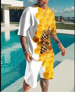 Conjunto Deportivo de Verano 2025 Personalizado para Hombre, Polo de Manga Corta, Transpirable, Compresión, para Fitness, Running, Gimnasio, Franela - Product Image 4