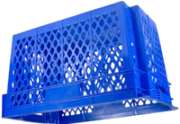 Caisses et assiettes/bols en plastique DPK21 de qualité supérieure 40x60x40cm, usage industriel pour le stockage et le service des aliments