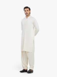 Salwar Kameez pour hommes pakistanais, coupe classique, tenue traditionnelle musulmane pour le quotidien et le bureau, marque personnalisée - Product Image 4