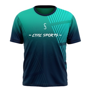 Diseño personalizado 100% Poliéster Camiseta Manga corta Unisex Impreso Civic Sports - Product Image 1