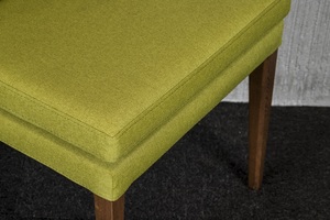 เก้าอี้เท้าแขนไม้แข็งเนื้อเรียบทันสมัยหรูหราสำหรับตกแต่งภายในบ้านร้านอาหารโรงแรมและพื้นที่สวน - Product Image 5