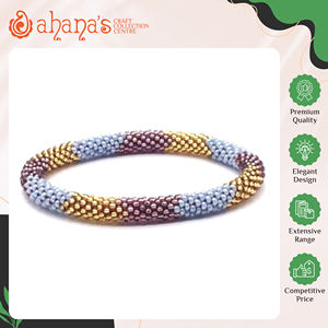 Ahana's Women's Trendy Handmade Glass <b>Beads</b> <b>Bracelets</b> Multi Colors Premium Quality Best Selling Manufactured Nepal for Wholesale - Product Image 2
