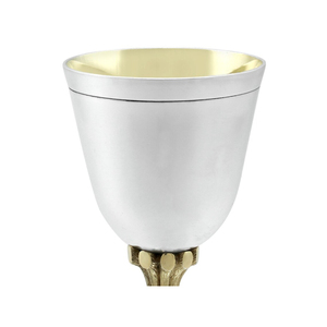 Set of 2 Handmade Wine <b>Goblets</b> in Multi-Color Metal with Mirror Finished Perfect for Bar and Wine Bulk Supplies - Product Image 3