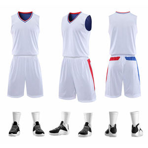 Ensembles de basket-ball personnalisés 2025, maillots et shorts, tenues de sport à sublimation, uniformes de basket-ball pour hommes - Product Image 4