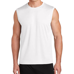 Camiseta sin mangas para hombre, camiseta sin mangas de verano informal transpirable ligera de Color sólido liso para gimnasio, Fitness y ropa de calle - Product Image 2
