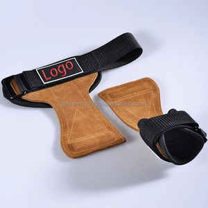 Industry Hot Sale Custom Size Leather Weight Lifting <b>Grip</b> Tender Neoprene Breathable Palm Protection for Fitness Safety Function - Product Image 3