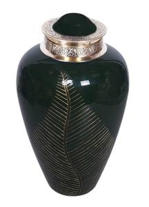 Urna de cremación de metal decorativa antigua de primera calidad, urna conmemorativa duradera con diseño pulido a precio mayorista - Product Image 5