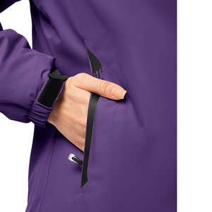 Vestes de pluie à capuche respirantes de style personnalisé pour hommes et femmes, coupe-vent, imperméables, séchage rapide, rembourrage en coton écologique pour l'extérieur - Product Image 6