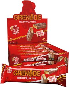 Barra de Proteína de Cacahuete Gre-nade 12×60g - Product Image 4