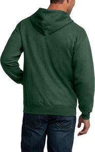 Sweat-shirt molletonné épais 400G en polyester/coton, coupe classique, grande taille, pour homme, automne, teint uni, avec logo personnalisé de haute qualité - Product Image 6