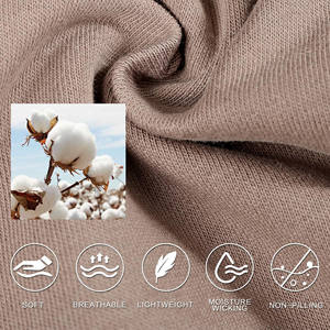 กางเกงผ้าย้อมสีพื้นสำหรับผู้ชายกางเกงสำหรับผู้ชายกางเกงกันยับพลัสไซส์ระบายอากาศได้แบบลำลอง - Product Image 3