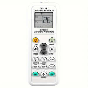 Control Remoto Universal para Aire Acondicionado K-1028E, Compatible con Múltiples Marcas, Fácil Control de Temperatura para Ahorro de Energía, TV - Product Image 4