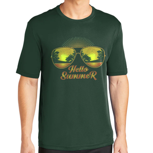 T-shirt décontracté imprimé 100% coton col rond manches courtes sérigraphié pour les t-shirts de campagne promotionnelle - Product Image 1