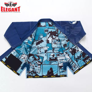 2024 élégant sport personnalisé en gros Jiu Jitsu brésilien (BJJ) Gi costumes karaté combat formation porter personnalisé karaté uniforme - Product Image 5