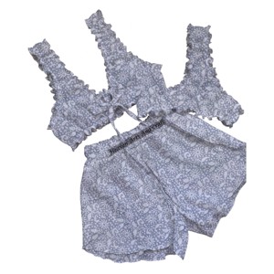 Conjunto de Lencería de Verano 2026, Conjunto de Brasier, Panty y Shorts, Ropa de Dormir Sexy de 3 Piezas para Mujer - Product Image 6