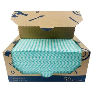 बहुउद्देशीय आसान वाइप्स सफाई वाइप्स डिस्पोजेबल विपिंग रैग्स नॉनबुने वाली सफाई कपड़े के कपड़े काउंटर कपड़े काउंटर कपड़े - Product Image 5