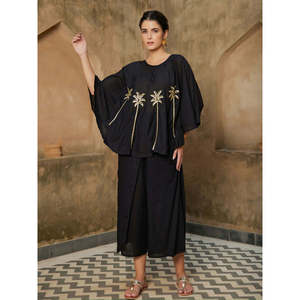 Poncho en modal Dune - Tunique modeste - Product Image 5