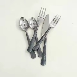 Juego de Cubiertos de Acero Inoxidable Ecológico de Primera Calidad, Diseño Premium, Cubiertos para Cena con Cuchara para Sopa y Arroz para Regalos - Product Image 5