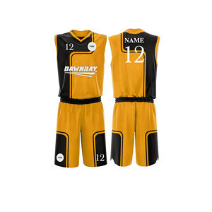 Conjunto de Uniforme de Baloncesto de Alto Rendimiento, Jersey y Pantalones Cortos de Poliéster Transpirable de Secado Rápido, Ropa Deportiva de Equipo para Hombres, Mujeres y Jóvenes - Product Image 5