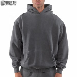 Alta calidad Baggy 100% algodón Unisex Puff impresión sudaderas con capucha hombres 500 Gsm Heavyweight French Terry Hoodie fabricantes - Product Image 1