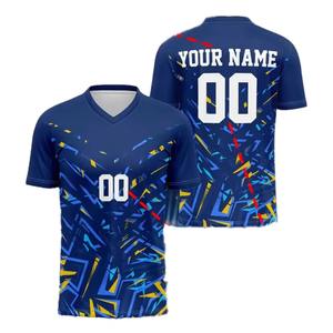 Wholesale Suppler 2026 Latest Arrival Custom Men's Football Jersey Customizable Sportswear with Club Logo for Football <b>Fans</b> - Product Image 2