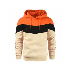 เสื้อฮู้ดผู้ชายแบบมีเชือกรูดระบายอากาศได้ดีสีพื้นสำหรับสวมใส่ทุกวันฤดูหนาว - Product Image 4