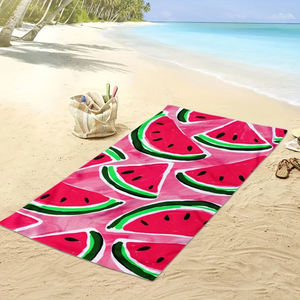 Toalla de Mano de Algodón Estampada a Cuadros de Alta Calidad, Secado Rápido, Toalla de Playa de Color Sólido de Lujo con Servicio OEM, Mejor Precio - Product Image 5