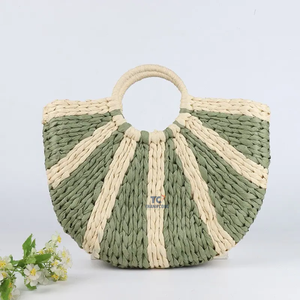 Sacs fourre-tout en jacinthe d'eau Hot Designs Sacs à main naturels avec différentes couleurs - Product Image 2