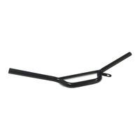 Guidon universel en acier de 7/8 pouces (22,2 mm) pour moto, dirt bike, pit bike, VTT, quad - Noir, soudé à la main, certifié ISO9001