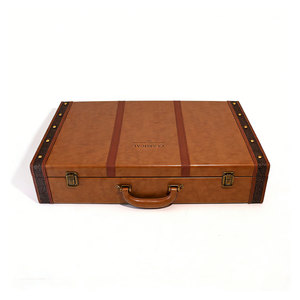 Maleta Retro de la Serie CLASSICAL, de <span class=keywords><strong>Cuero</strong></span> Sintético Reforzado, para Regalos y Accesorios de Fotografía - Product Image 2