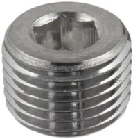 Bouchon hexagonal en laiton forgé à filetage NPT, direct usine, pour système de fluides hydrauliques, pneumatiques et de plomberie, fixation d'étanchéité