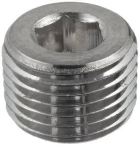 Tapón Hexagonal de Latón Directo de Fábrica, Tapón Roscado NPT BSPT, Tapón de Orificio Roscado, Sellador para Sistemas Hidráulicos y Neumáticos - Product Image 4