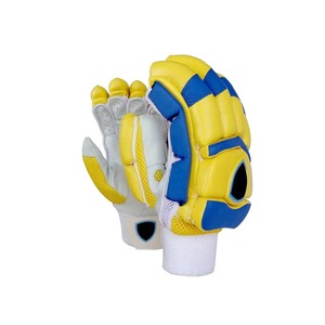 Gants de frappe de Cricket professionnels de haute qualité en cuir de qualité supérieure absorbant les chocs sangle Velcro réglable ambidextre gauche - Product Image 2