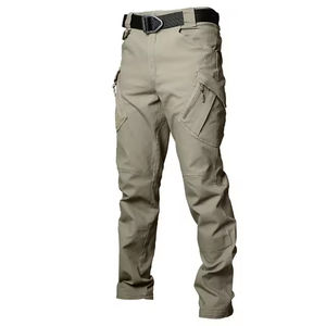 Custom New Arrival Baggy <b>Cargo</b> Pants Men Custom Multi Pocket Jeans 100% Cotton Custom <b>Wide</b> <b>Leg</b> Heavy Duty <b>Cargo</b> Pants - Product Image 3