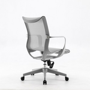 เก้าอี้ตาข่าย Ergonomic CTH-M77 ปรับระดับความสูงได้ พร้อมพนักพิงศีรษะ ดีไซน์ร่วมสมัย สำหรับใช้ในบ้าน สำนักงาน  วัสดุผ้า อลูมิเนียม และ PU - Product Image 3