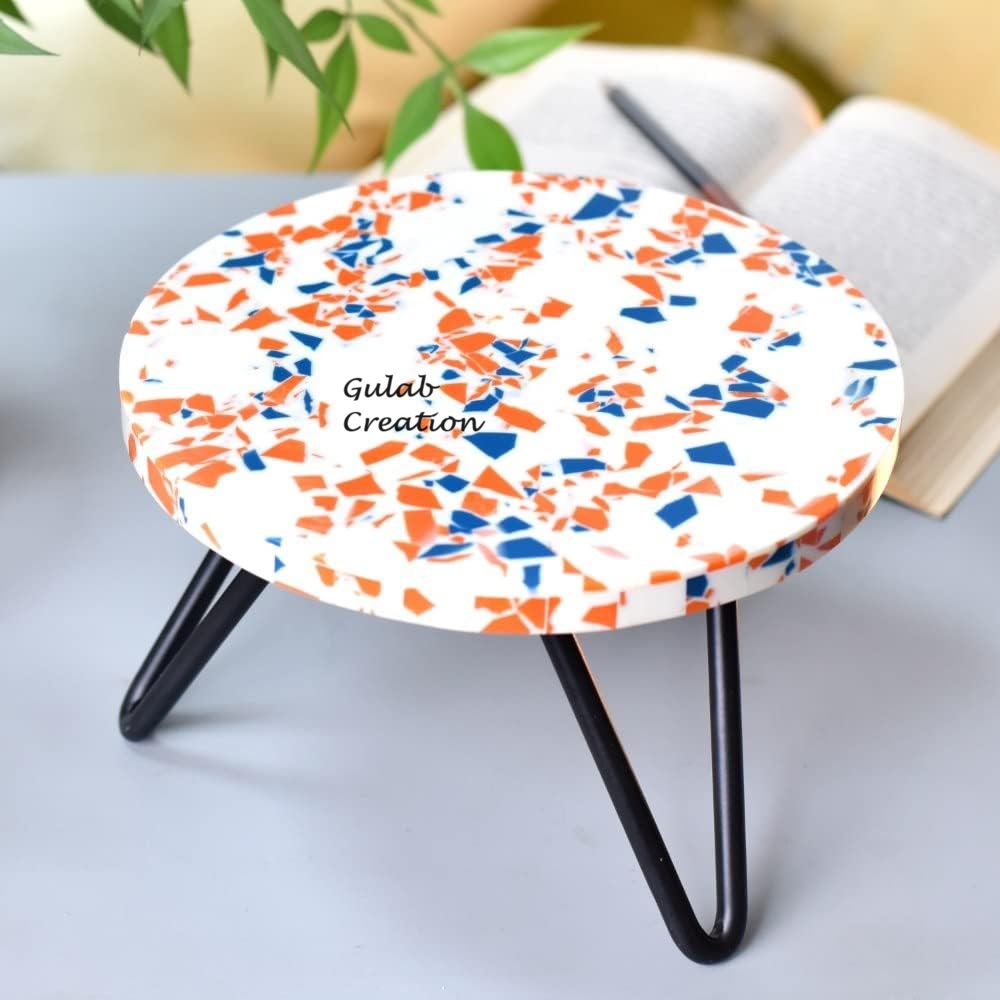 Orange/blue/white