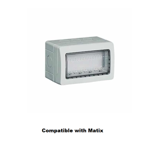 Boîte étanche IP55 4 modules blanche - Product Image 1