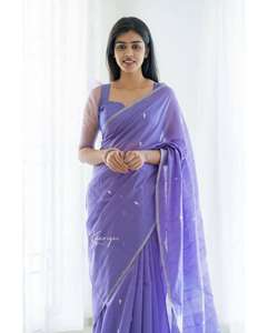 Sari traditionnel indien en soie Banarasi Paithni avec un riche pallu et un travail jacquard pour les fêtes et les mariages au printemps, en été et en hiver - Product Image 6