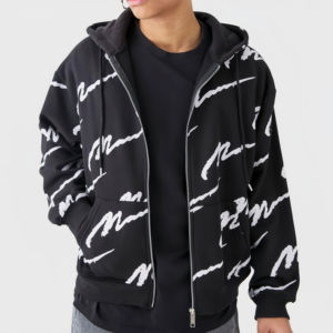 Sudadera personalizada con estampado de serigrafía 100% algodón mezclado de peso pesado de alta calidad, Sudadera con capucha estampada, ropa deportiva - Product Image 1